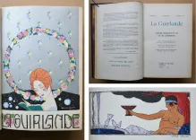 Album mensuel d’Art et de Littérature.
Sous la direction littéraire de Monsieur Jean Hermanovits. Sous la direction artistique de Monsieur Brunelleschi.
Imprimé par M. François Bernouard. Enluminé par M. Jean Saudé.
Le tirage de cet album est restreint à huit cents exemplaires (n°213). - photo