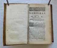 Mémoires de M.D.L.R. sur les brigues à la mort de Loüys XIII. Les guerres de Paris & de Guyenne, & la prison des Princes.
Lettre du Cardinal à Monsieur de Brienne.
Articles dont sont convenus Son Altesse Royale & Monsieur le Prince pour l’expulsion du Cardinal Mazarin.
Apologie pour Monsieur de Beaufort.
Mémoires de Monsieur de Chastre. - photo