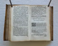 Mémoires de M.D.L.R. sur les brigues à la mort de Loüys XIII. Les guerres de Paris & de Guyenne, & la prison des Princes.
Lettre du Cardinal à Monsieur de Brienne.
Articles dont sont convenus Son Altesse Royale & Monsieur le Prince pour l’expulsion du Cardinal Mazarin.
Apologie pour Monsieur de Beaufort.
Mémoires de Monsieur de Chastre. - photo