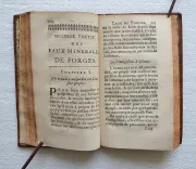 Nouveau système des eaux minérales de forges, où l’on découvre par plusieurs expériences quelle est la nature de ces eaux, & à quelles maladies elles conviennent.
Avec plusieurs observations de personnes qui ont été guéries par leur usage. - photo