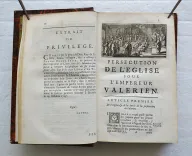 Mémoires pour servir à l’histoire ecclésiastique des six premiers siècles.
Justifiés par les citations des auteurs originaux. Avec une chronologie, où l’on fait un abrégé de l’histoire ecclésiastique & profane ; & des notes pour éclaircir les difficultés des faits & de la chronologie. - photo