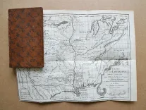 Histoire de la Louisiane, contenant la découverte de ce vaste pays ; sa description géographique ; un voyage dans les terres ; l’histoire naturelle ; les mœurs, coûtumes & religion des naturels, avec leurs origines ; deux voyages dans le nord du nouveau Mexique, dont un jusqu’à la Mer du Sud ; orné de deux cartes & de planches en taille douce. - photo
