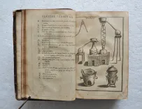 Cours de chymie, contenant la manière de faire les opérations qui sont en usage dans la Médecine, par une méthode facile.
Avec des raisonnemens sur chaque opération, pour l’instruction de ceux qui veulent s’appliquer à cette Science.
Onzième édition. Revuë, corrigée & augmentée par l’autheur. - photo