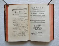 Causes célèbres, curieuses et intéressantes de toutes les cours souveraines du Royaume, avec les jugemens qui les ont décidés. - photo