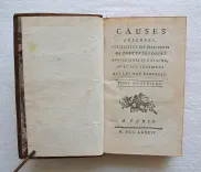 Causes célèbres, curieuses et intéressantes de toutes les cours souveraines du Royaume, avec les jugemens qui les ont décidés. - photo
