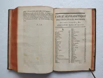 La géographie rendue aisée, ou traité méthodique pour apprendre la géographie ; rangé dans un ordre nouveau, propre à faciliter l’étude de cette science.
Avec un abrégé de la sphère, & une table très-ample en forme de dictionnaire. - photo