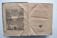 La nouvelle maison rustique, ou économie générale de tous les biens de campagne : la manière de les entretenir & de les multiplier.
Sixième édition, augmentée considérablement, & mise en meilleur ordre ; avec la vertu des simples, l’apoticairerie, & les décisions du Droit François sur les matières rurales ; et enrichie de figures en taille-douce. - photo