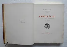 Ramuntcho.
Gravures sur bois en camaïeu et en noir par J.-B. Vettiner. - photo