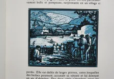 Ramuntcho.
Gravures sur bois en camaïeu et en noir par J.-B. Vettiner. - photo