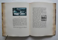 Ramuntcho.
Gravures sur bois en camaïeu et en noir par J.-B. Vettiner. - photo