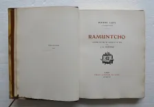 Ramuntcho.
Gravures sur bois en camaïeu et en noir par J.-B. Vettiner. - photo