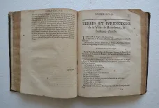 1] Chronique Bordeloise, corrigée & augmentée depuis l’année 1671 jusqu’au passage du Roy d’Espagne & de Nosseigneurs les Princes, les frères, en cette ville l’année 1701.
2] Supplément des Chroniques de la noble ville & cité de Bourdeaux.
3] Continuation à la Chronique Bourdeloise.
4] Privilèges des bourgeois de la ville et cité de Bourdeaux (…). - photo