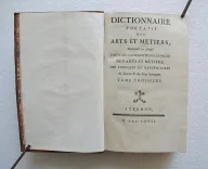 Dictionnaire portatif des arts et métiers, contenant en abrégé : l’histoire, la description & la police des arts et métiers, des fabriques et manufactures de France & des pays étrangers. - photo