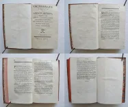 Dictionnaire portatif des arts et métiers, contenant en abrégé : l’histoire, la description & la police des arts et métiers, des fabriques et manufactures de France & des pays étrangers. - photo