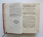 Dictionnaire portatif des arts et métiers, contenant en abrégé : l’histoire, la description & la police des arts et métiers, des fabriques et manufactures de France & des pays étrangers. - photo
