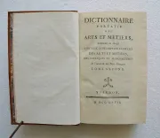 Dictionnaire portatif des arts et métiers, contenant en abrégé : l’histoire, la description & la police des arts et métiers, des fabriques et manufactures de France & des pays étrangers. - photo