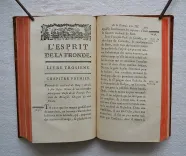 L’esprit de la Fronde, ou histoire politique et militaire des troubles de France pendant la minorité de Louis XIV. - photo