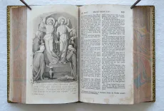 Manuel du chrétien contenant les psaumes, le Nouveau Testament, l’Imitation de N.-S. Jésus-Christ. Précédés de l’ordinaire de la messe, des vêpres et des complies. - photo
