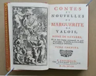 Contes et Nouvelles de Marguerite de Valois, reine de Navarre, mis en beau langage accommodé au goût de ce temps, & enrichi de figures en taille-douce. - photo