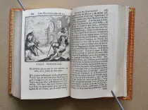 Contes et Nouvelles de Marguerite de Valois, reine de Navarre, mis en beau langage accommodé au goût de ce temps, & enrichi de figures en taille-douce. - photo