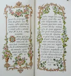 Petit livre d’Heures. Contenant les prières pendant la Sainte Messe et les cérémonies du mariage. - photo