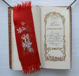 Petit livre d’Heures. Contenant les prières pendant la Sainte Messe et les cérémonies du mariage. - photo