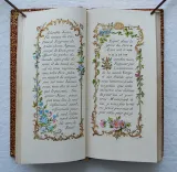 Petit livre d’Heures. Contenant les prières pendant la Sainte Messe et les cérémonies du mariage. - photo