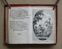 Les plaisirs de la jeunesse, ou innocence & candeur. Calendrier pour l’année 1818. - photo