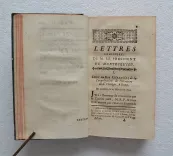 Lettres familières.
Nouvelle édition, augmentée de plusieurs lettres & autres ouvrages du même auteur, qui ne se trouvent point dans les éditions précédentes [suivi de] : Réponse aux observations sur l’Esprit des loix. - photo