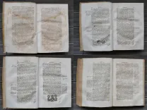 Investigaciones historicas de las antiguedades del reyno de Navarra.
Por el P. Joseph de Moret de la compañia de Jesus, natural de Pamplona, chronista del mismo reyno. - photo