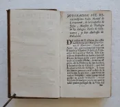 « Impression de Saint-Sébastien. »
Historia de Mauricio, Conde de Saxe (…).
Contiene todas las particularidades de su vida, desde su nacimiento, basta su muerte, con muchas anecdotas curiosas, è interessantes : compuesta en la idioma Francès.
Traducida al Español, por D. Joseph Francisco de Lapaza y Sarria. - photo