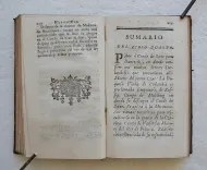 « Impression de Saint-Sébastien. »
Historia de Mauricio, Conde de Saxe (…).
Contiene todas las particularidades de su vida, desde su nacimiento, basta su muerte, con muchas anecdotas curiosas, è interessantes : compuesta en la idioma Francès.
Traducida al Español, por D. Joseph Francisco de Lapaza y Sarria. - photo
