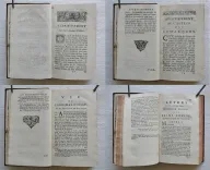 Lettres du cardinal d’Ossat, avec des notes historiques & politiques de Mr. Amelot de La Houssaie.
Nouvelle édition corrigée sur le manuscrit original, considérablement augmentée & enrichie de nouvelles notes de Mr. Amelot de La Houssaie, qui ne se trouvent point dans la dernière édition de Paris de 1697.
Divisée en cinq tomes. - photo