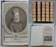 Lettres du cardinal d’Ossat, avec des notes historiques & politiques de Mr. Amelot de La Houssaie.
Nouvelle édition corrigée sur le manuscrit original, considérablement augmentée & enrichie de nouvelles notes de Mr. Amelot de La Houssaie, qui ne se trouvent point dans la dernière édition de Paris de 1697.
Divisée en cinq tomes. - photo