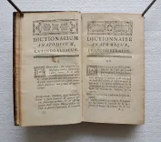 Dictionnaire anatomique, latin-françois. - photo