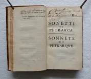 Les œuvres amoureuses. Traduites en françois avec l’italien à costé. Par le Sieur Placide Catanusi, Docteur & Professeur de Droict, & Advocat en Parlement. - photo
