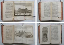 Description de Paris, de Versailles, de Marly, de Meudon, de S. Cloud, de Fontainebleau, et de toutes les autres belles maisons & châteaux des environs de Paris.
Avec des figures en taille-douce. Nouvelle édition. - photo