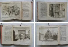 Description de Paris, de Versailles, de Marly, de Meudon, de S. Cloud, de Fontainebleau, et de toutes les autres belles maisons & châteaux des environs de Paris.
Avec des figures en taille-douce. Nouvelle édition. - photo