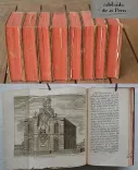 Description de Paris, de Versailles, de Marly, de Meudon, de S. Cloud, de Fontainebleau, et de toutes les autres belles maisons & châteaux des environs de Paris.
Avec des figures en taille-douce. Nouvelle édition. - photo