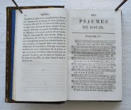 Les psaumes de David, mis en vers français, revus et approuvés par les pasteurs et professeurs de l’Eglise et de l’Académie de Genève. - photo