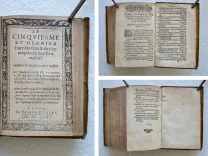 – Les œuvres de M. François Rabelais, Docteur en Médecine, contenans la vie, fai - photo