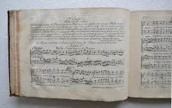 Ballet de la paix – Mis en musique par Mrs. Rebel fils surintendant de la musique du Roy, et Françoeur, compositeur de la musique de Chambre de Sa Majesté.
Représentée par l’Académie Royale de Musique, le jeudy 29 may 1738.
Gravée par De Gland, graveur du Roy. - photo