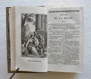 Paroissien complet, latin-français, imprimé par ordre de Monseigneur François-Marie-Édouard de Gualy, archevêque d’Albi. - photo