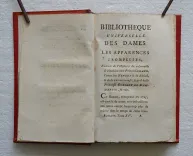 Bibliothèque Universelle des Dames.
Romans. - photo