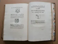 Catalogue des chevaliers commandeurs et officiers de l’ordre du Saint Esprit, avec leurs noms & qualités, depuis l’institution jusqu’à présent. - photo