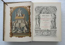 Heures de la Sainte Vierge. Avec figures par A. Queyroy. - photo