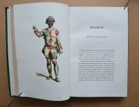 Masques et bouffons – Comédie italienne.
Texte et dessins par Maurice Sand – Gravures par A. Manceau – Préface par George Sand. - photo