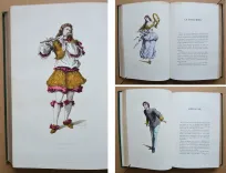Masques et bouffons – Comédie italienne.
Texte et dessins par Maurice Sand – Gravures par A. Manceau – Préface par George Sand. - photo