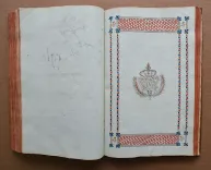 Livre d’arithmétique contenant les règles utiles pour le commerce et autres avec leurs explications.
Appartenant à Jean-Antoine Bêch fils de Joseph de ce lieu d’Entrecasteau.
Fini le vingt-six du mois de septembre de l’année mil sept cent quatre-vingt-cinq.
Fait de la main gauche de M. Louis André Simon démonstrateur de l’Arithmétique. 1785. - photo