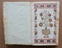 Livre d’arithmétique contenant les règles utiles pour le commerce et autres avec leurs explications.
Appartenant à Jean-Antoine Bêch fils de Joseph de ce lieu d’Entrecasteau.
Fini le vingt-six du mois de septembre de l’année mil sept cent quatre-vingt-cinq.
Fait de la main gauche de M. Louis André Simon démonstrateur de l’Arithmétique. 1785. - photo